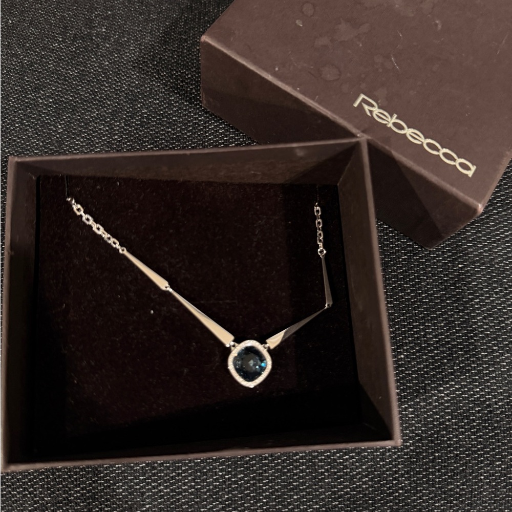 REBECCA Silver Necklace